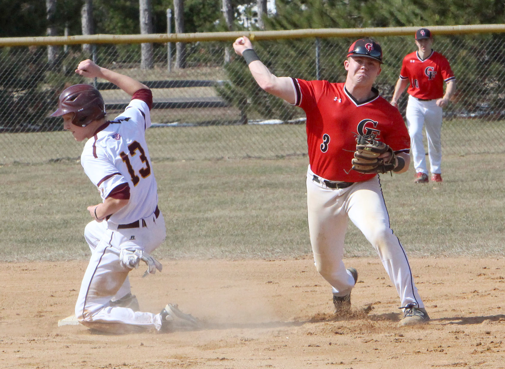Menomonie at Chi-Hi baseball 4-16-19